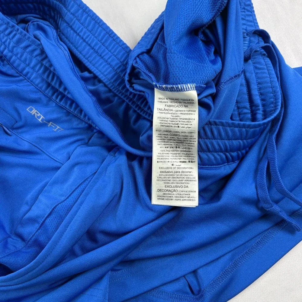 Florida Gators Shorts Mens 3XL Blue Air Jordan Dri‎ Fit Gym Practice Team Issued
